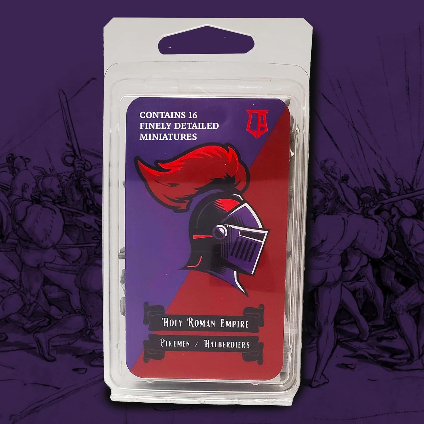 Ludus Bellum - German Pikemen and Halberdiers Miniatures