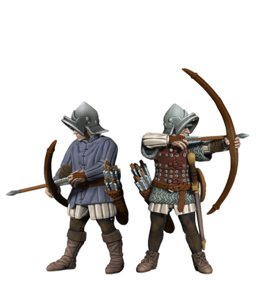 Anglo-Scots Longbowmen STL