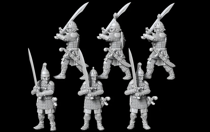 Turko-Mongol Heavy Infantry STLs