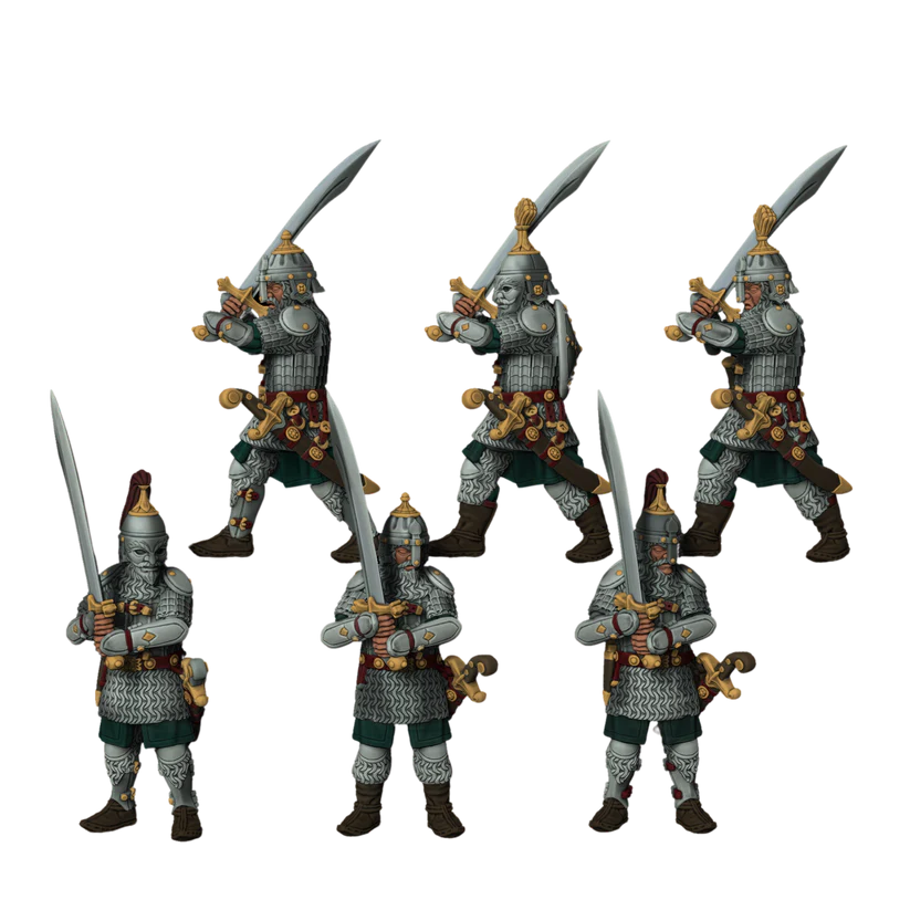 Turko-Mongol Heavy Infantry STLs