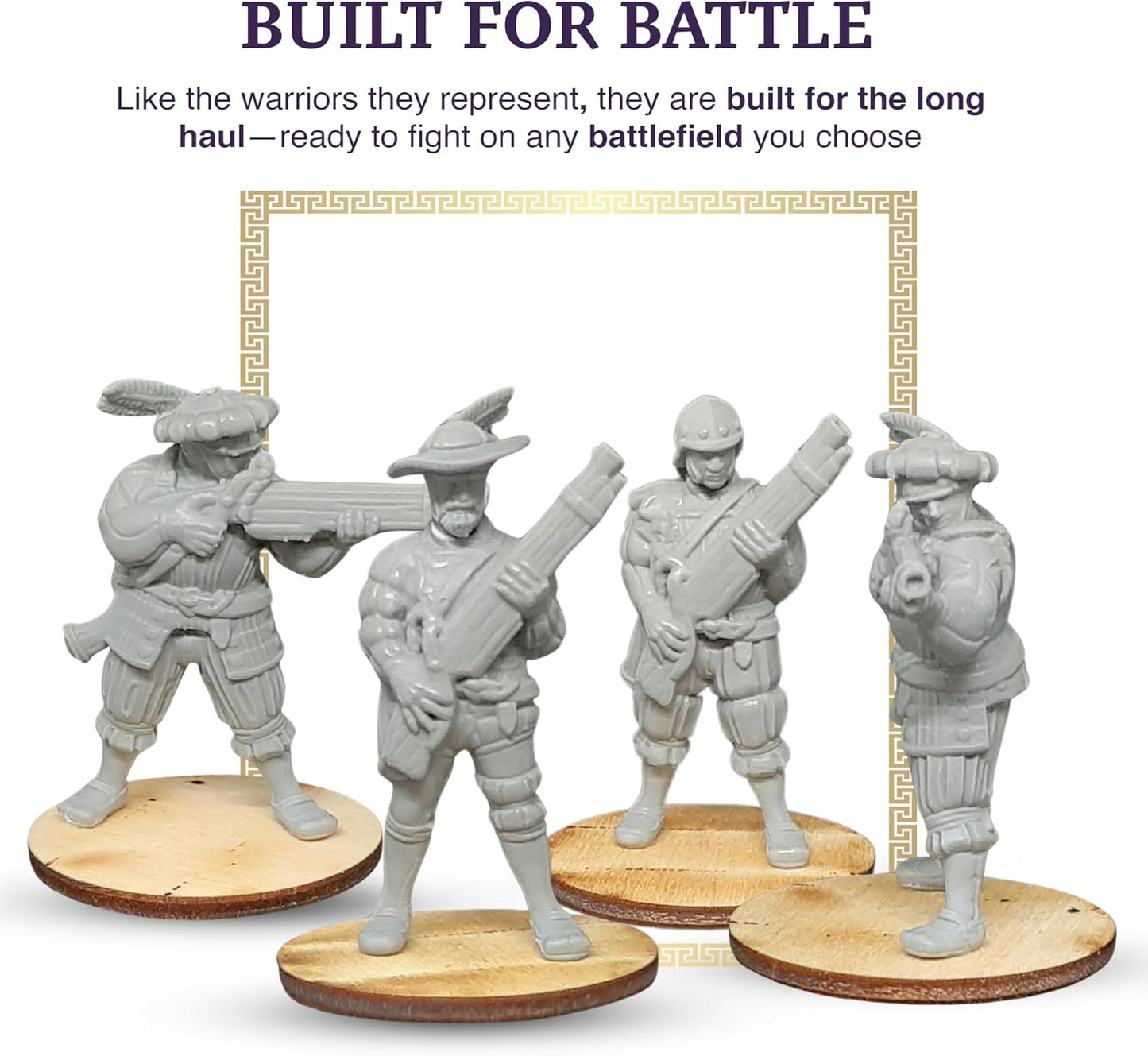 Ludus Bellum - 15th-16th Century German Arquebusiers & Crossbowmen Miniatures