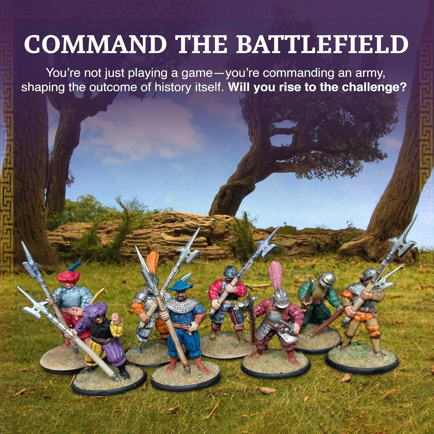 Ludus Bellum - German Pikemen and Halberdiers Miniatures