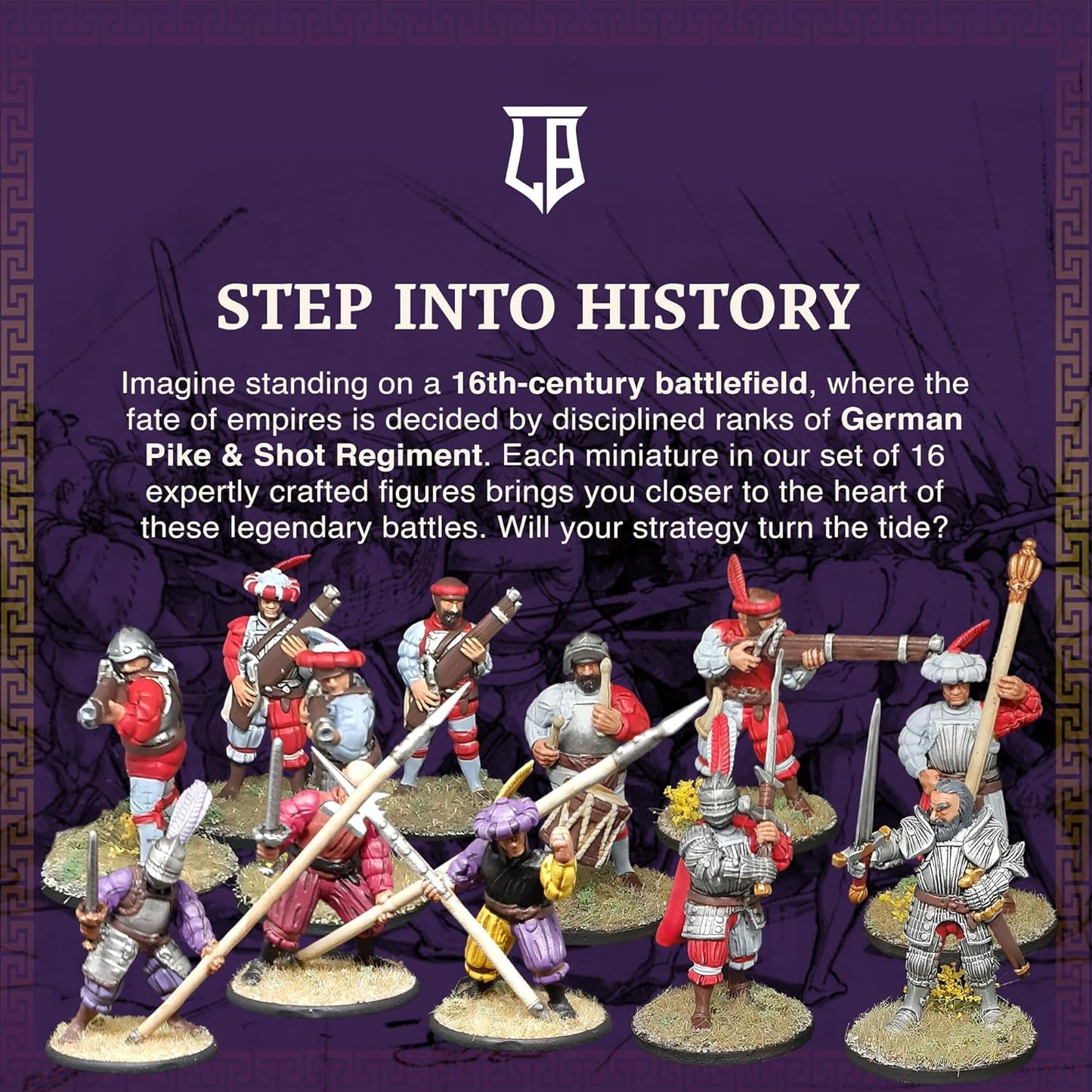 Ludus Bellum - German Pike & Shot Regiment