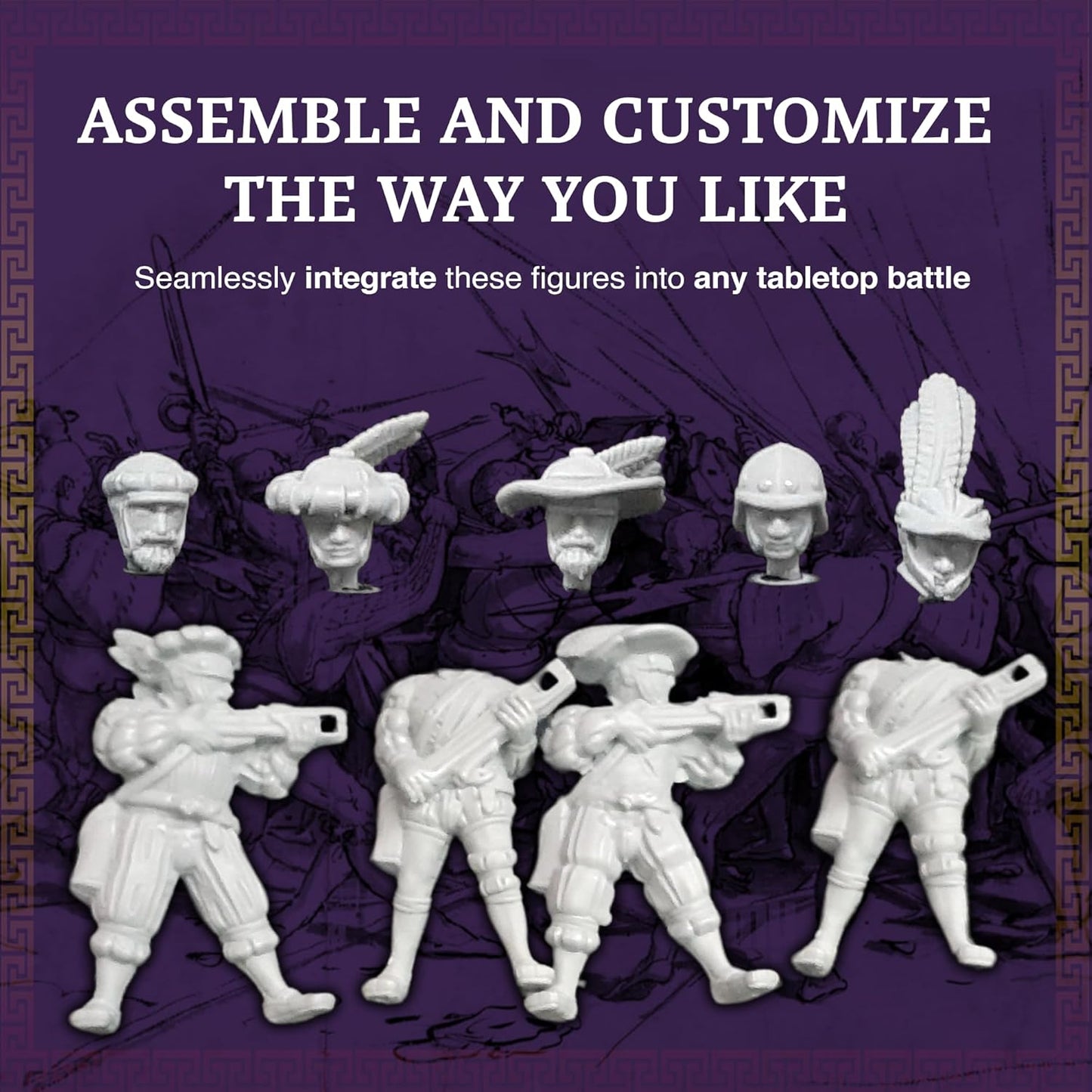 Ludus Bellum - German Crossbowmen Miniatures