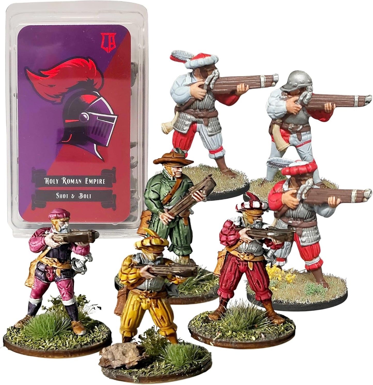 Ludus Bellum - 15th-16th Century German Arquebusiers & Crossbowmen Miniatures