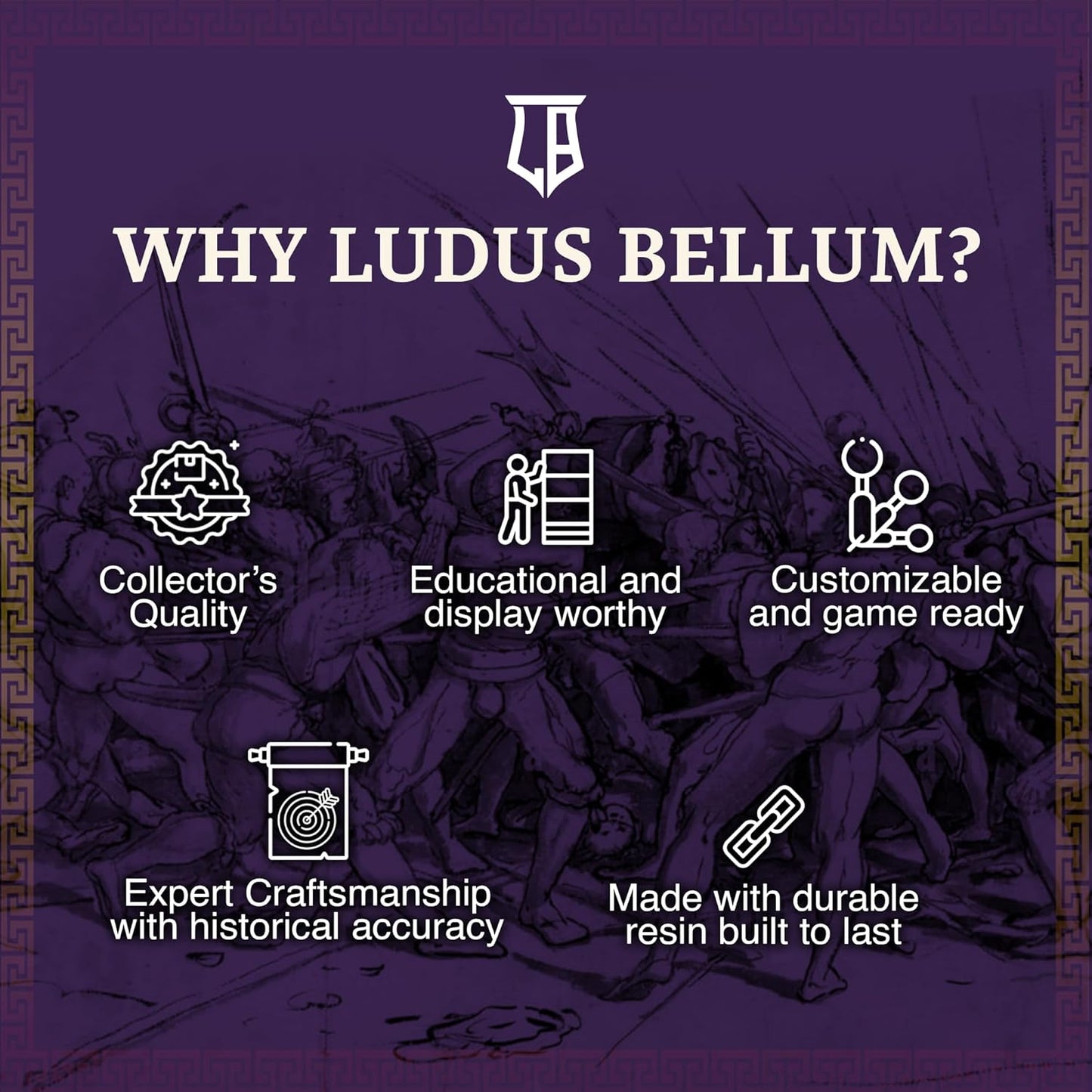 Ludus Bellum - German Crossbowmen Miniatures