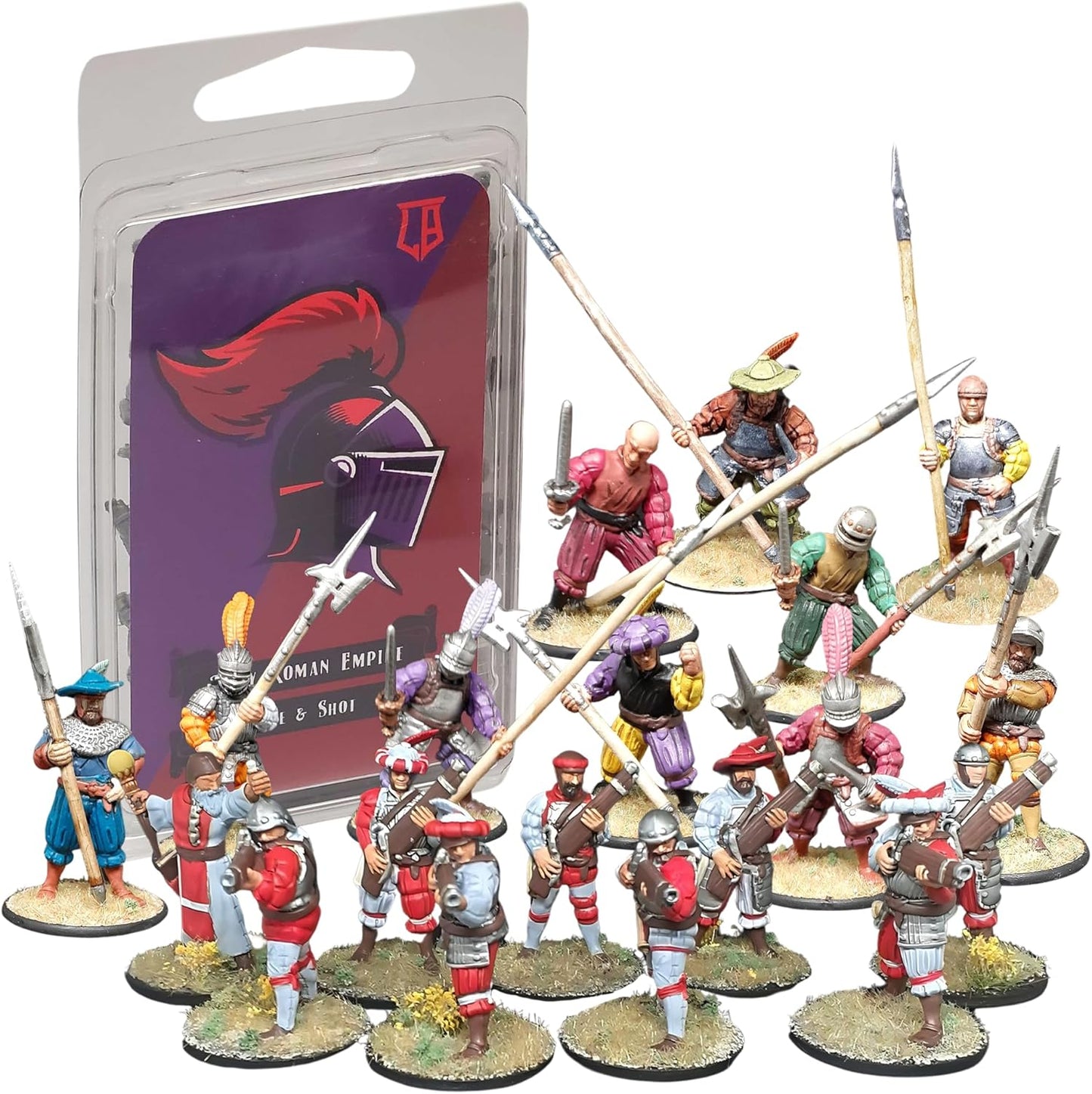 Ludus Bellum - German Pikemen and Halberdiers Miniatures