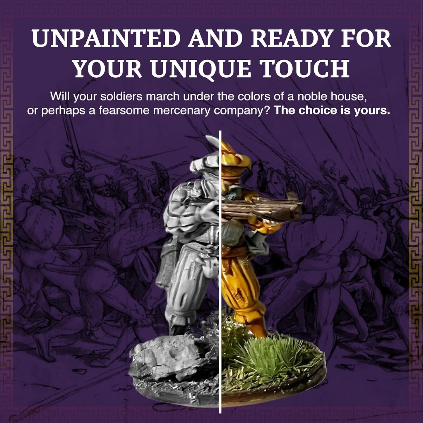 Ludus Bellum - German Crossbowmen Miniatures