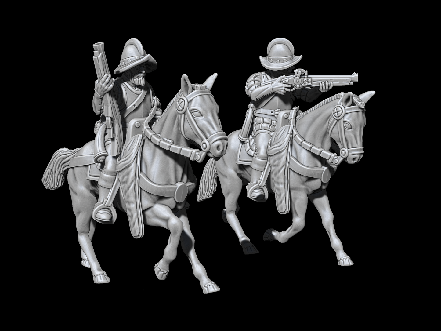 Spanish Mounted Conquistadores STLs