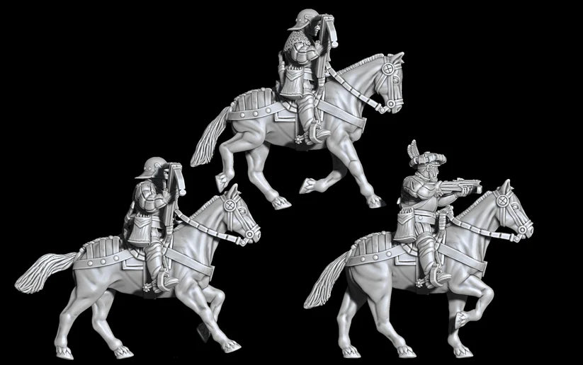 German Mounted Crossbowmen STLs