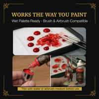 Ludus Bellum Red Acrylic Paint - 18 ml