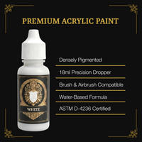 Ludus Bellum White Acrylic Paint - 18 ml