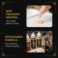Ludus Bellum Skin Tone Trio - 3 x 18 ml Acrylic Paints
