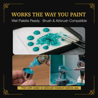 Ludus Bellum Turquoise Acrylic Paint - 18 ml