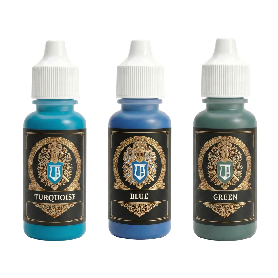 Ludus Bellum Cool Colors Trio - 3 x 18 ml Acrylic Paints