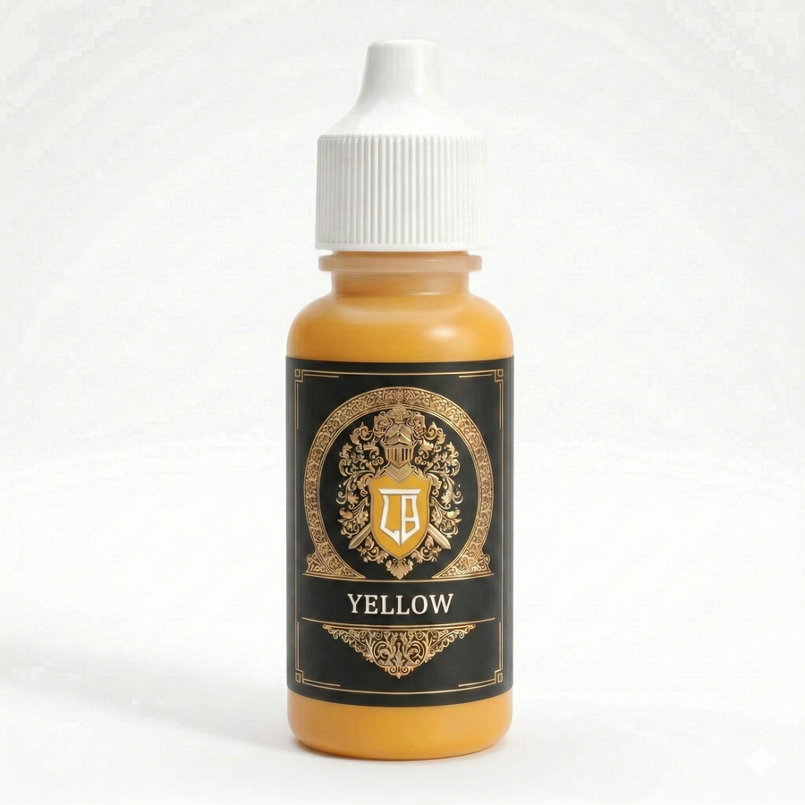 Ludus Bellum Yellow Acrylic Paint - 18 ml