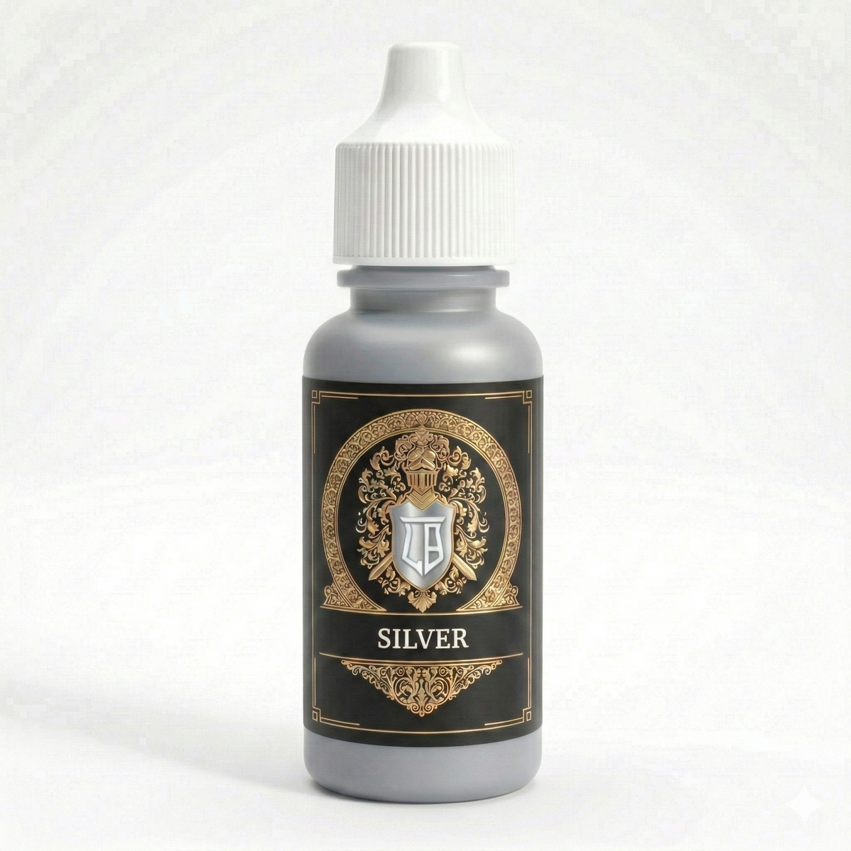 Ludus Bellum Silver Metallic Acrylic Paint - 18 ml