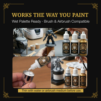 Ludus Bellum Metallic Highlights Trio - 3 x 18 ml Acrylic Paints