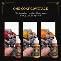 Ludus Bellum Warm Colors Trio - 3 x 18 ml Acrylic Paints