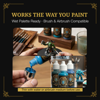 Ludus Bellum Cool Colors Trio - 3 x 18 ml Acrylic Paints