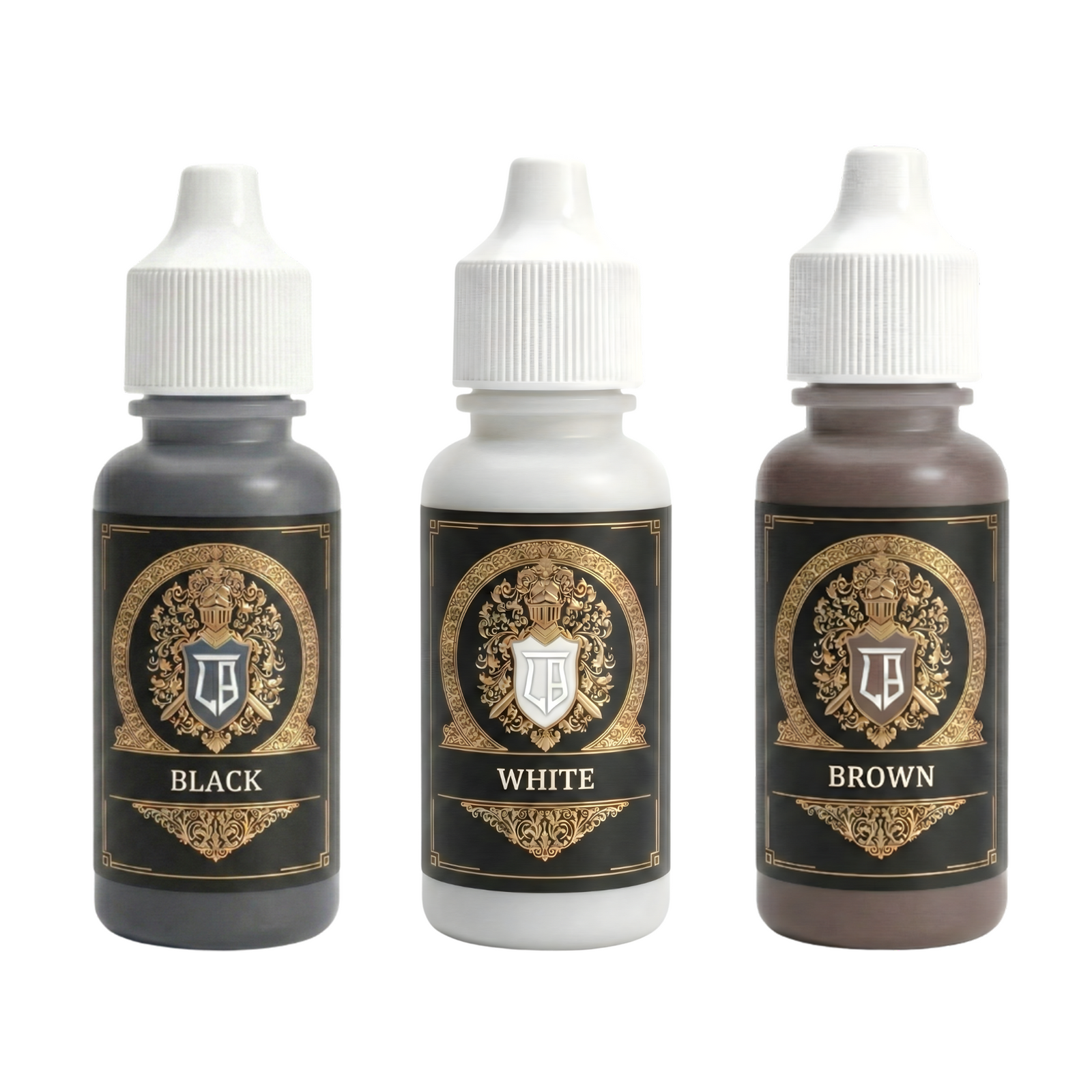 Ludus Bellum Neutral Colors Trio - 3 x 18 ml Acrylic Paints