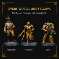 Ludus Bellum Yellow Acrylic Paint - 18 ml