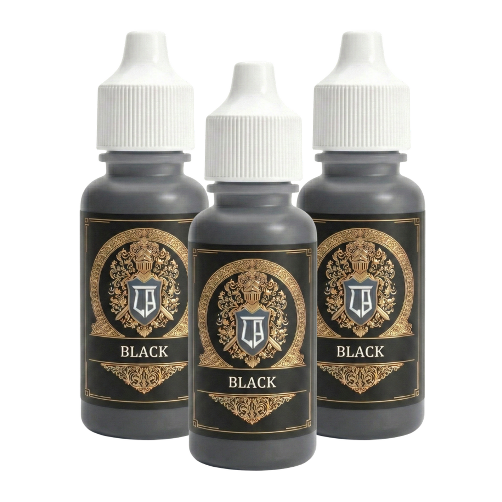 Ludus Bellum Black Trio - 3 x 18 ml Acrylic Paints
