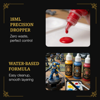 Ludus Bellum Primary Colors Trio - 3 x 18 ml Acrylic Paints