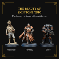 Ludus Bellum Skin Tone Trio - 3 x 18 ml Acrylic Paints