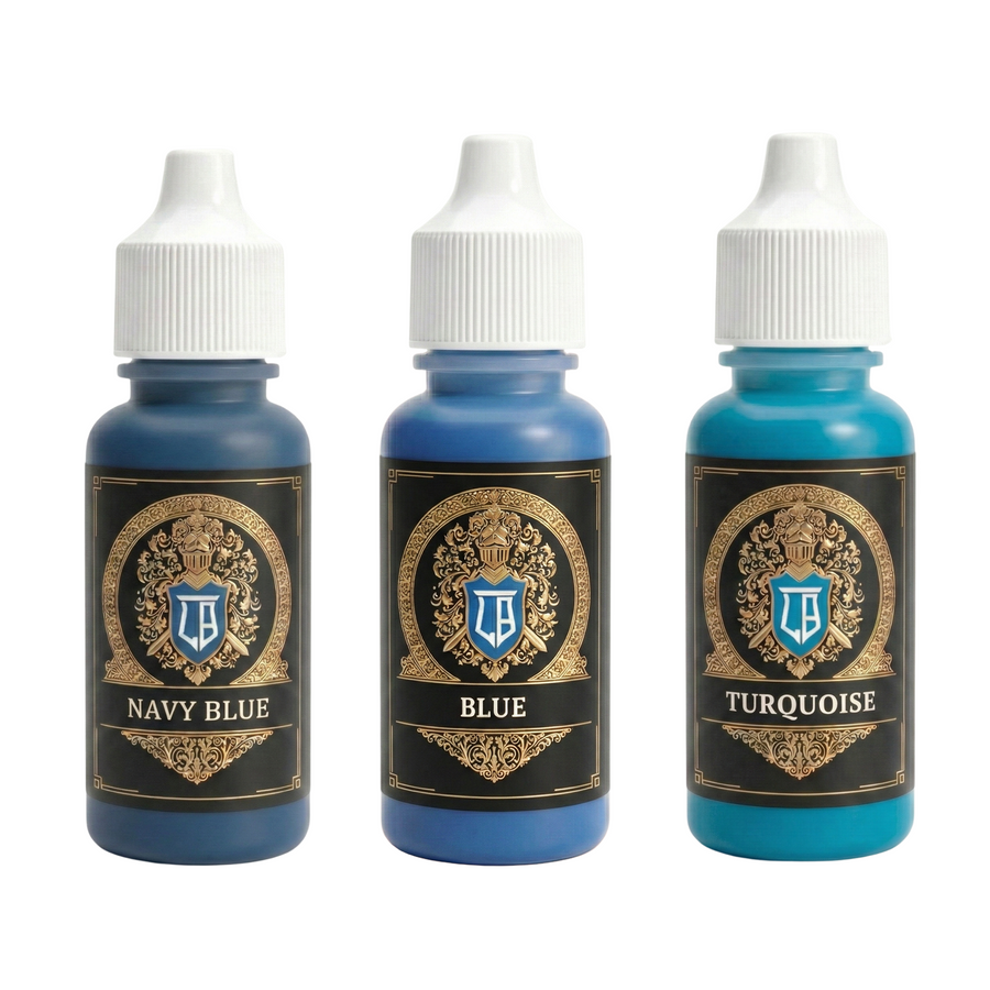 Ludus Bellum Blue Shades Trio - 3 x 18 ml Acrylic Paints
