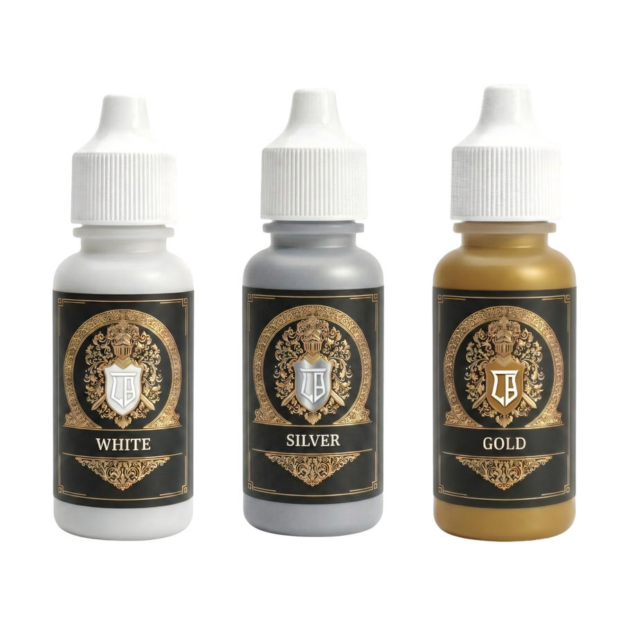 Ludus Bellum Metallic Highlights Trio - 3 x 18 ml Acrylic Paints