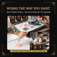 Ludus Bellum Skin Tone Trio - 3 x 18 ml Acrylic Paints