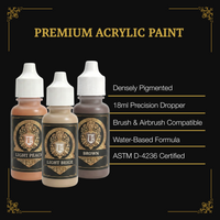 Ludus Bellum Skin Tone Trio - 3 x 18 ml Acrylic Paints