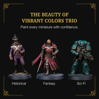 Ludus Bellum Vibrant Colors Trio - 3 x 18 ml Acrylic Paints