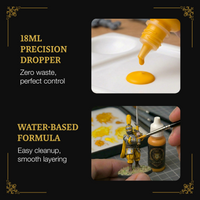 Ludus Bellum Yellow Acrylic Paint - 18 ml