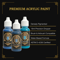 Ludus Bellum Blue Shades Trio - 3 x 18 ml Acrylic Paints