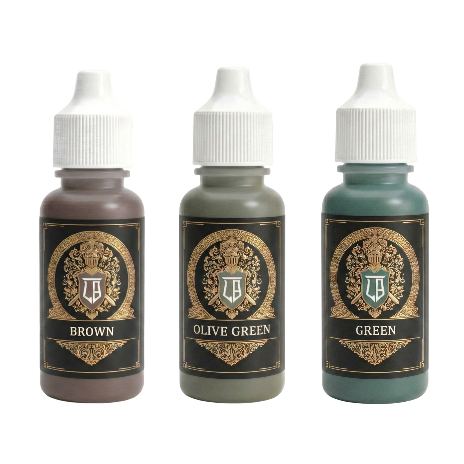 Ludus Bellum Earth Tones Trio - 3 x 18 ml Acrylic Paints