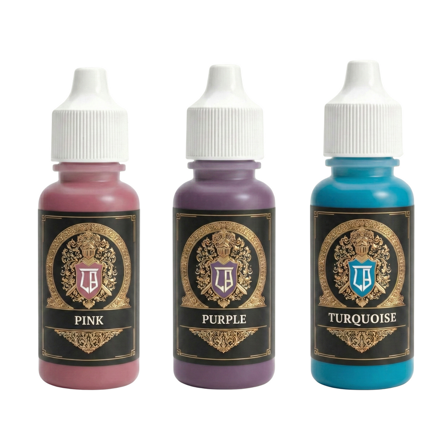 Ludus Bellum Vibrant Colors Trio - 3 x 18 ml Acrylic Paints