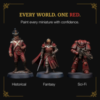 Ludus Bellum Red Acrylic Paint - 18 ml