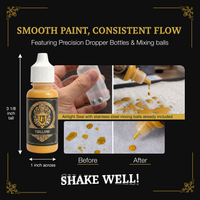 Ludus Bellum Yellow Acrylic Paint - 18 ml