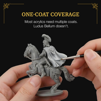 Ludus Bellum Silver Metallic Acrylic Paint - 18 ml