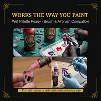 Ludus Bellum Red & Magenta Trio - 3 x 18 ml Acrylic Paints