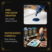 Ludus Bellum Blue Shades Trio - 3 x 18 ml Acrylic Paints