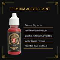 Ludus Bellum Red Acrylic Paint - 18 ml