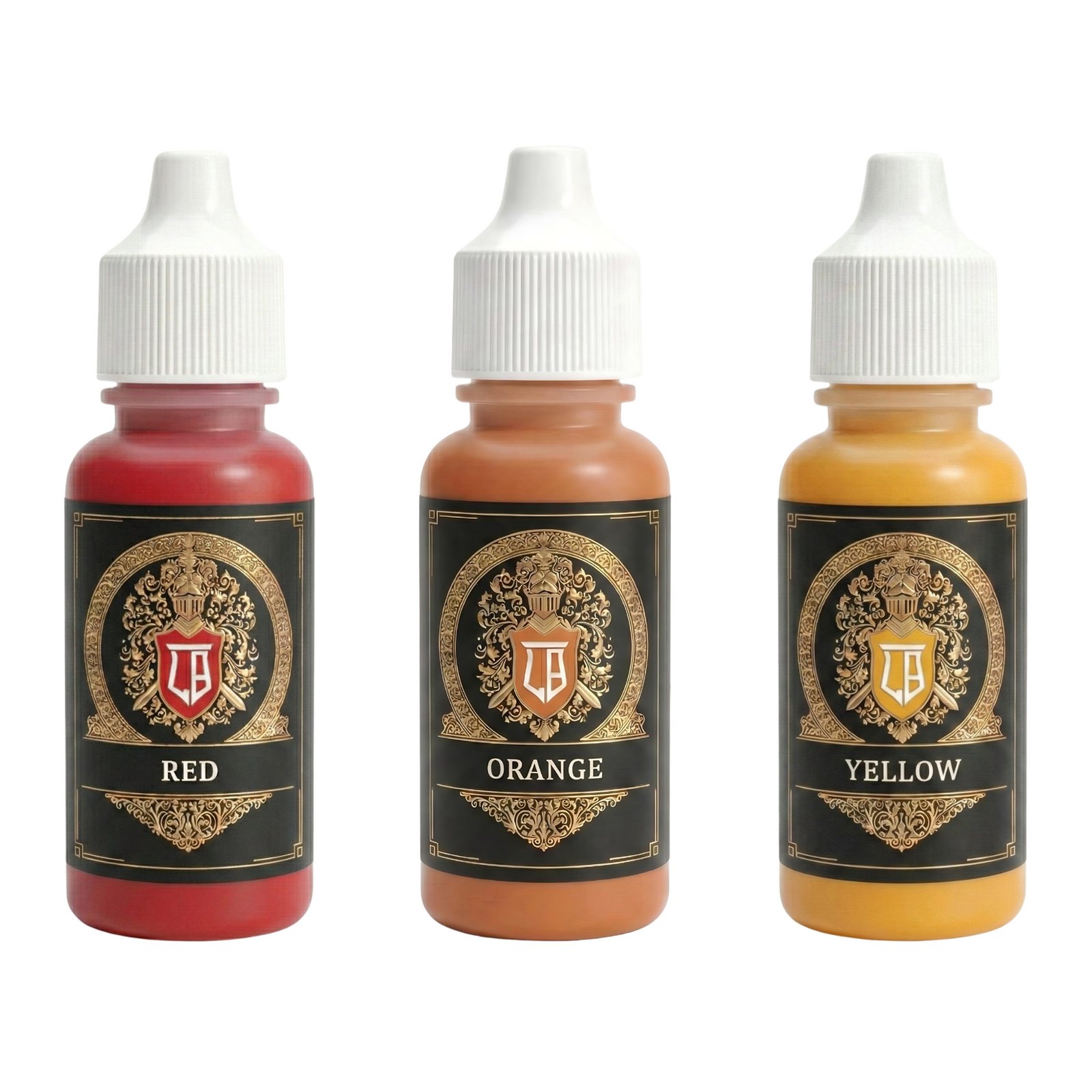 Ludus Bellum Warm Colors Trio - 3 x 18 ml Acrylic Paints