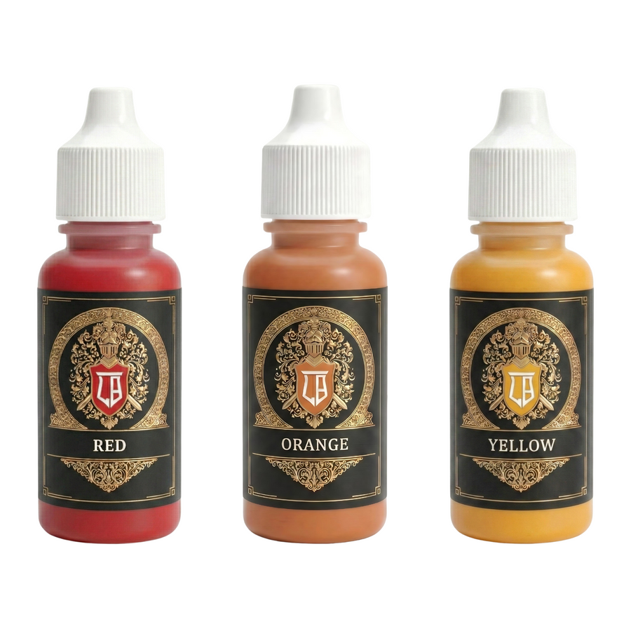 Ludus Bellum Warm Colors Trio - 3 x 18 ml Acrylic Paints
