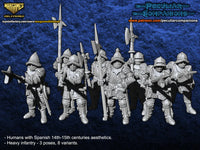 Spanish Heavy Infantry STLs