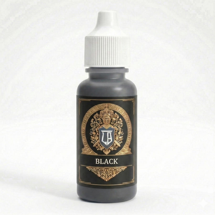 Ludus Bellum Black Acrylic Paint - 18 ml