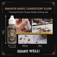 Ludus Bellum Brown Acrylic Paint - 18 ml