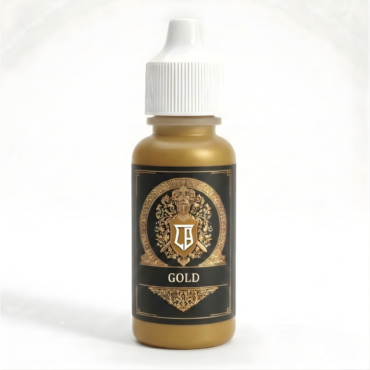Ludus Bellum Gold Metallic Acrylic Paint - 18 ml